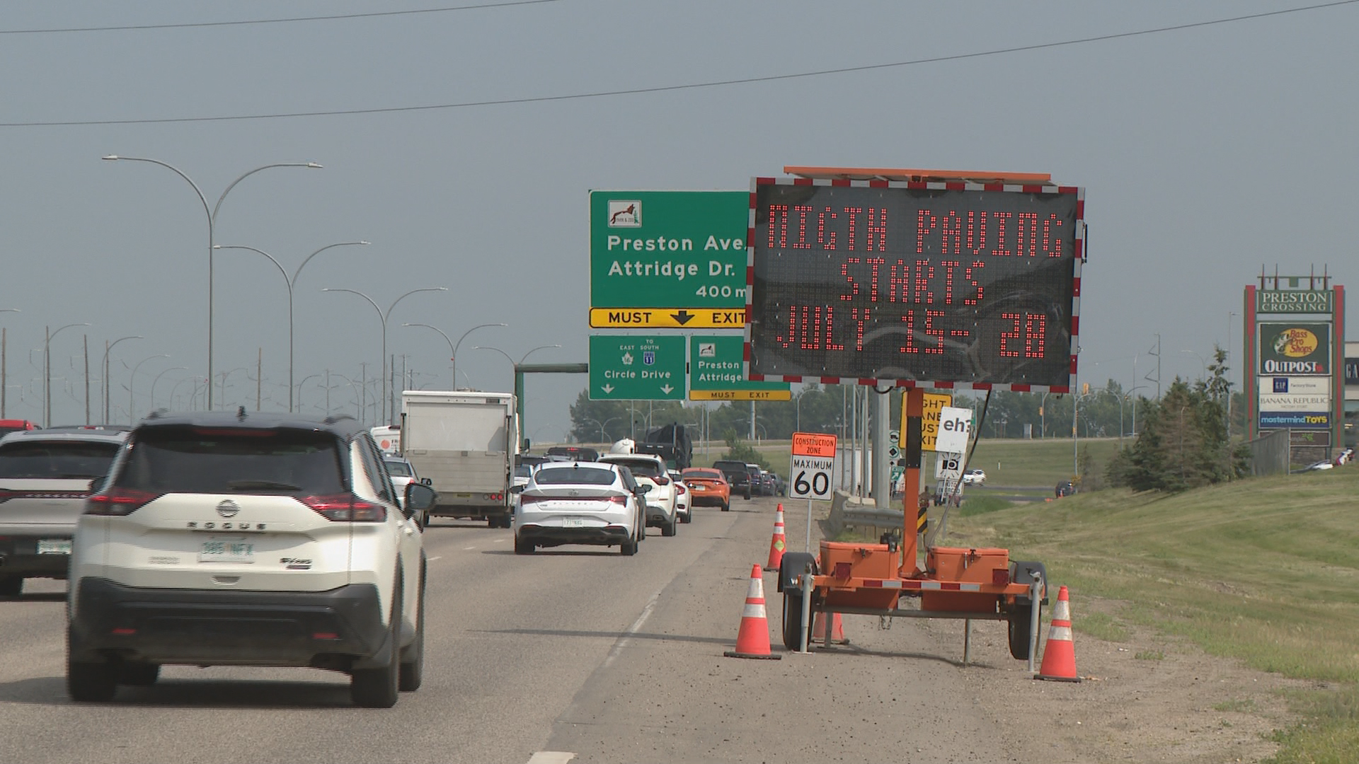 Saskatoon traffic having trouble getting around with construction throughout city – Saskatoon