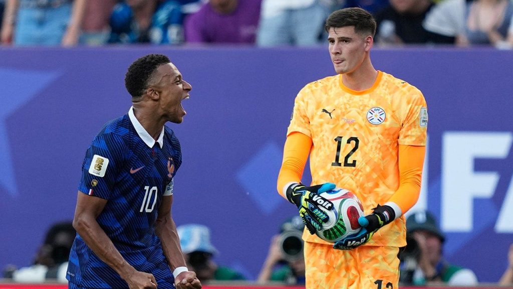 Mbappé involved in post-match incident with goalkeeper Orlando Gill