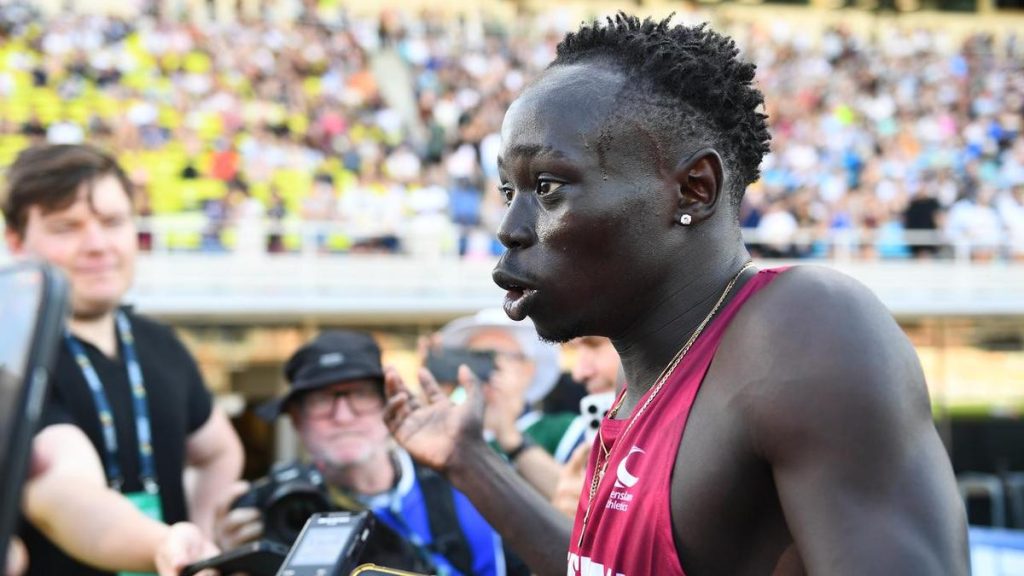 Gout's out: teenage sprint star suffers major injury