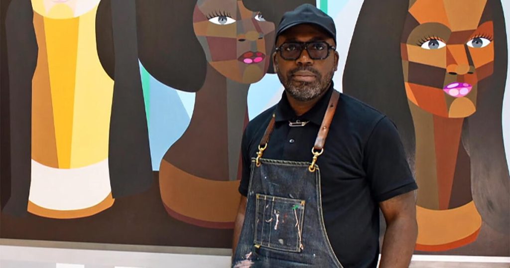 Artist Derrick Adams’ depictions of Black joy