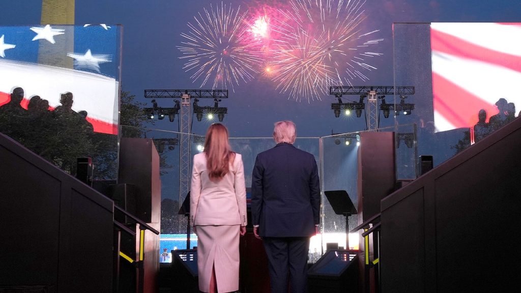 Trump returns to Mount Rushmore for a Fourth of July fireworks show