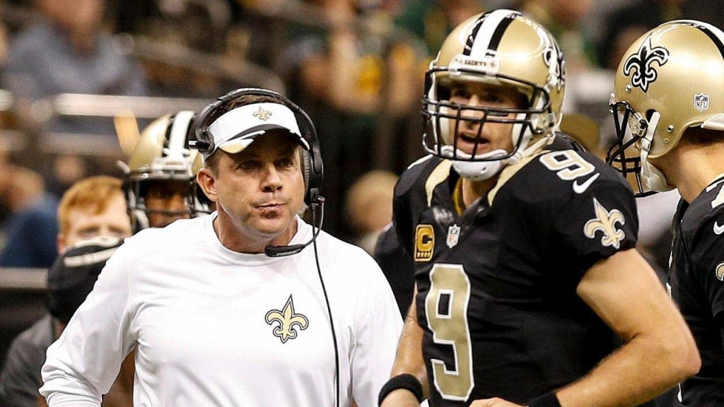 Sean Payton tears up as Drew Brees asks him to present at the HOF