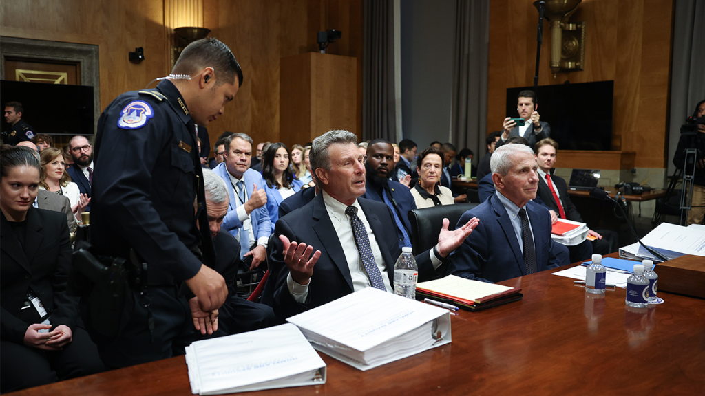 Fauci invokes Fifth Amendment at Senate Homeland Security hearing