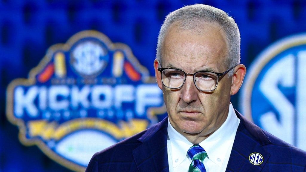 SEC wants more playoff favoritism as Greg Sankey complains about ‘unsatisfactory’ talks with CFB Playoff