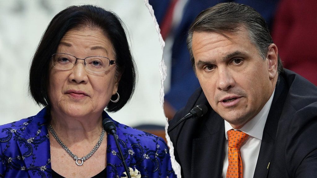Sen Mazie Hirono mocked for sexual harassment questions at hearing