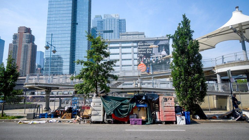Mamdani’s encampment policy draws criticism near the Intrepid Museum