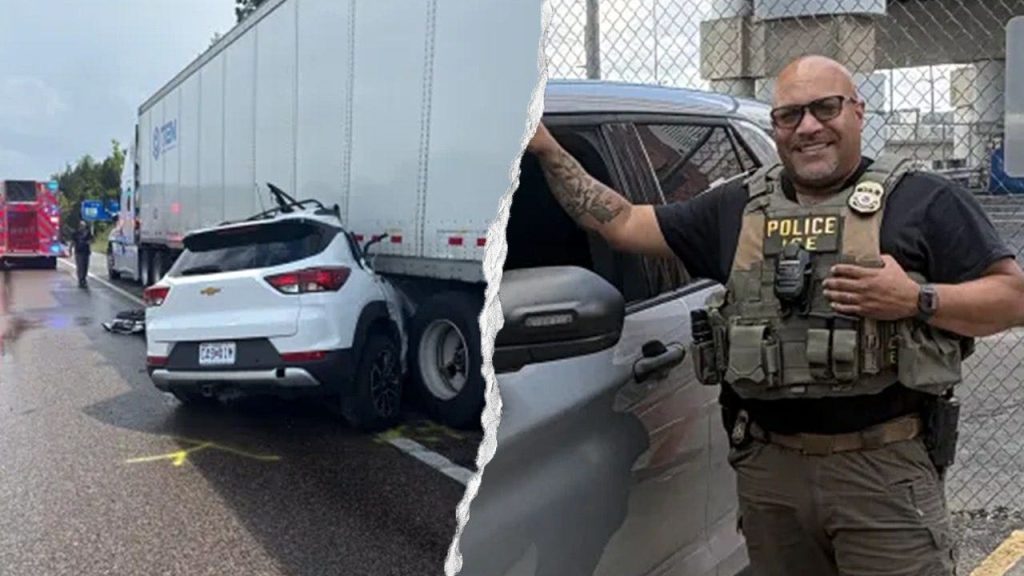 ICE officer Curtland Sawyer saves driver in Missouri tractor crash