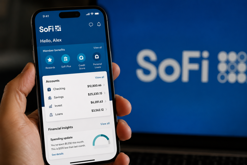Why did SoFi stock fall despite earnings beat and higher 2026 outlook?