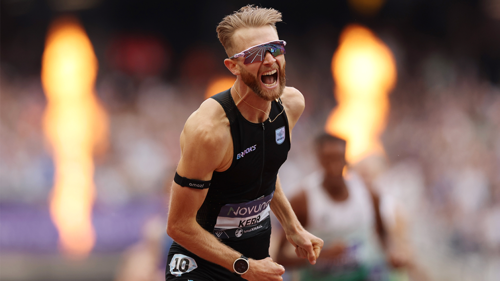 Josh Kerr breaks mile world record with 3:42.66 at London Diamond League