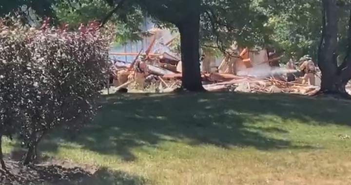 London home explosion prompts emergency response – London