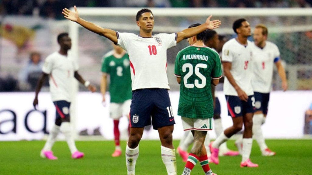 Jude Bellingham double sends England past Mexico at Estadio Azteca