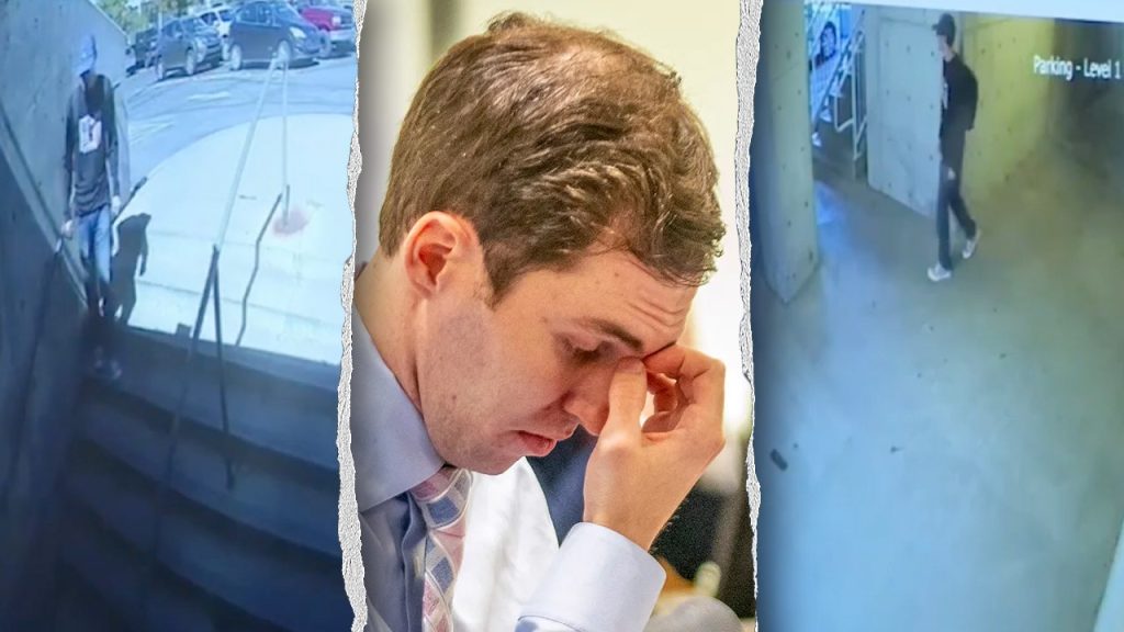 Surveillance video allegedly tracks Tyler Robinson at Charlie Kirk assassination