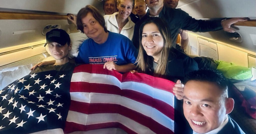 Robert Gilman, U.S. Marine veteran, freed from Russian prison after nearly 4 years