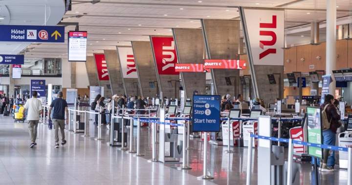 Montreal airport worker dies after being struck by plane – National