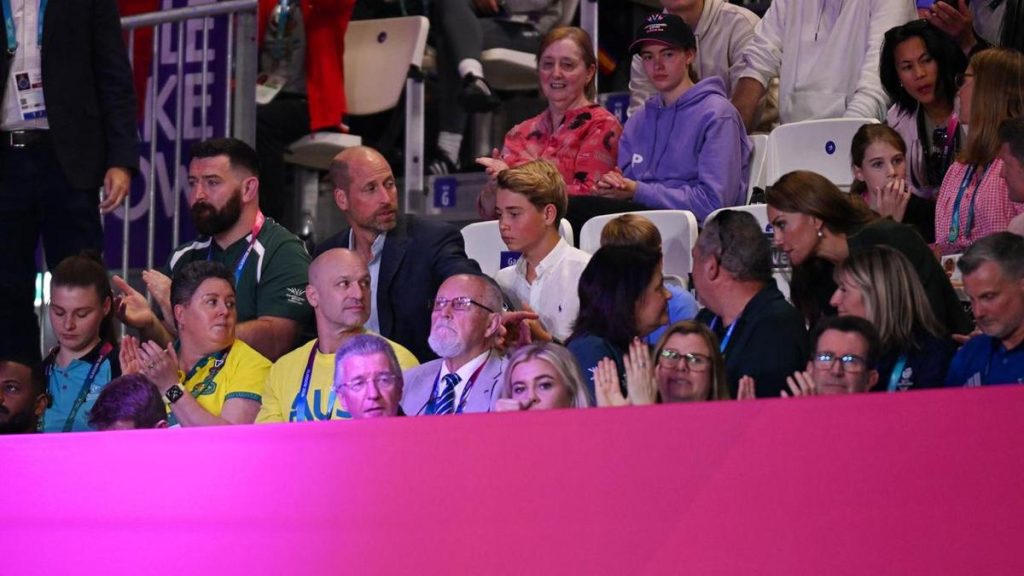 'Crazy': royal family watch Aussie's gold medal bout