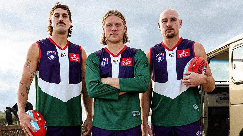 Fremantle Dockers retro jumper: Club reveals throwback design for round 23 clash against Adelaide