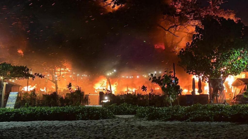 Teenager from Mount Barker in hospital after Bali restaurant Chez Gado Gado erupts in flames