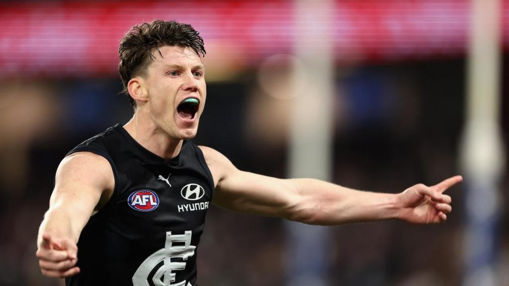 Carlton star full of praise for selfless coach Fraser