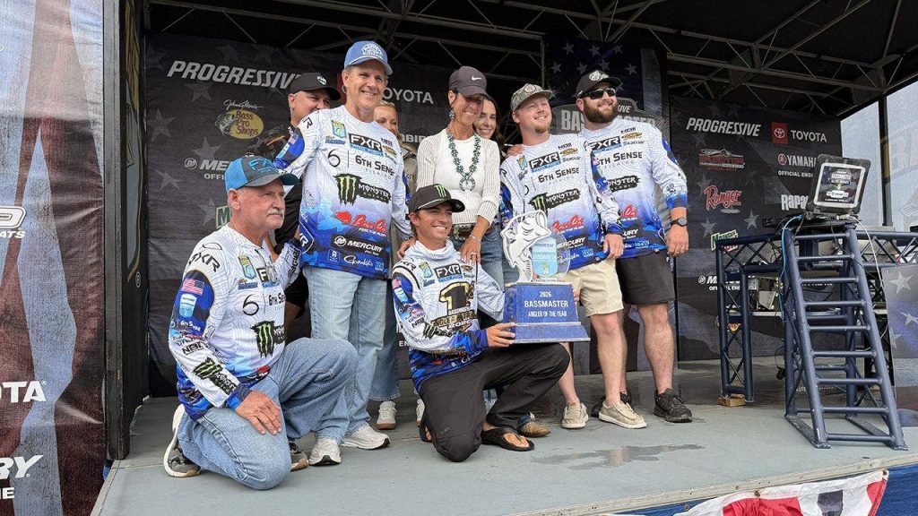 Trey McKinney becomes youngest Bassmaster Angler of the Year at 21, breaking Kevin VanDam’s record