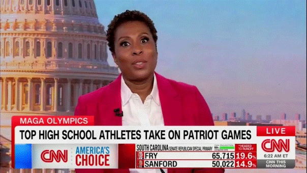 CNN’s Audie Cornish calls out Patriot Games as ‘overwhelmingly White’