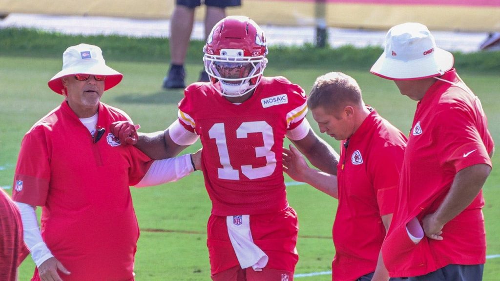 Kansas City Chiefs rookie Cyrus Allen suffers shin bruise at camp