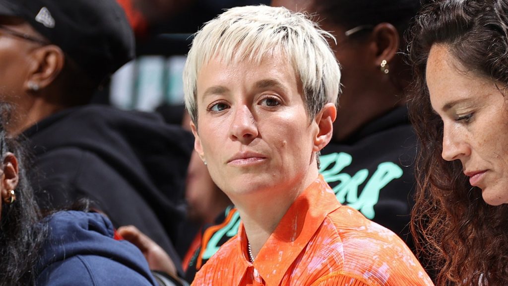 Smug Megan Rapinoe goes on unhinged rant, attacks Riley Gaines and Sophie Cunningham over women’s sports