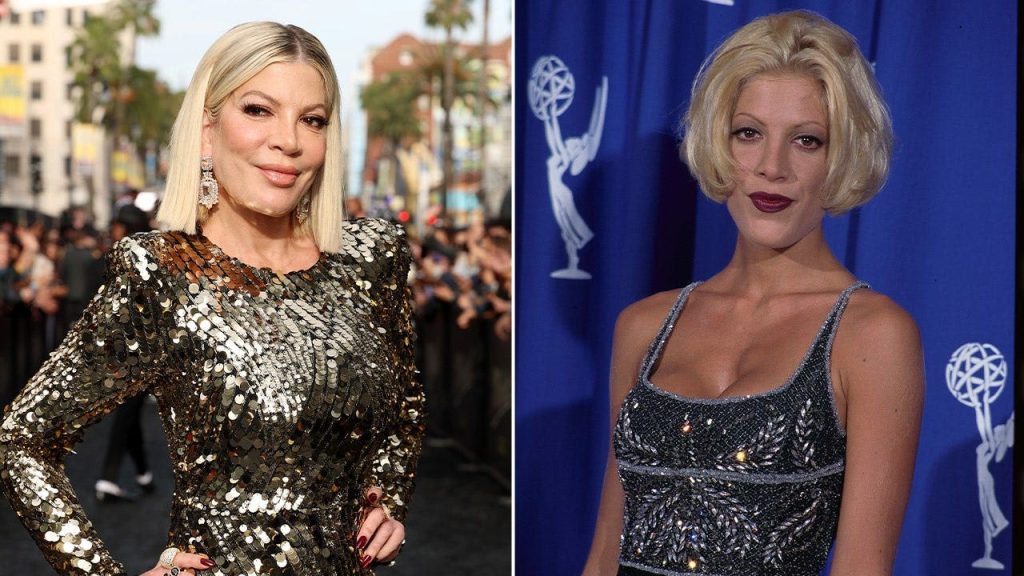 Tori Spelling steps away from the ‘90210MG’ rewatch podcast with Jennie Garth