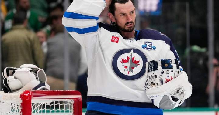 Winnipeg Jets goaltender Connor Hellebuyck goes public with trade request – Winnipeg