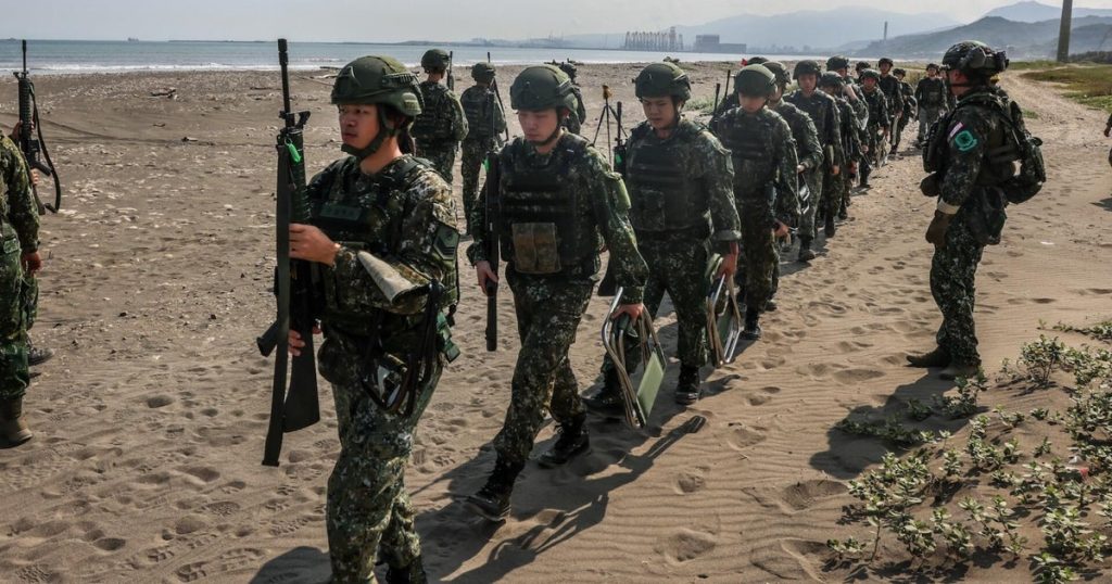 Taiwan practices war games as it fears increasing Chinese aggression, questions Trump's support