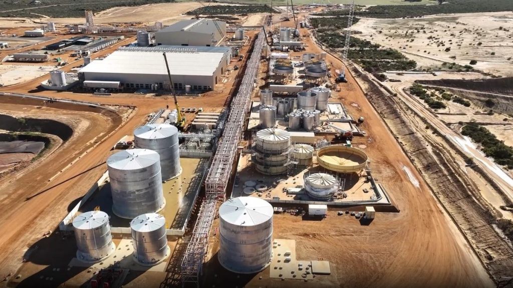 Iluka Resources’ Eneabba rare earths refinery is 60 per cent complete, with commissioning set for 2027