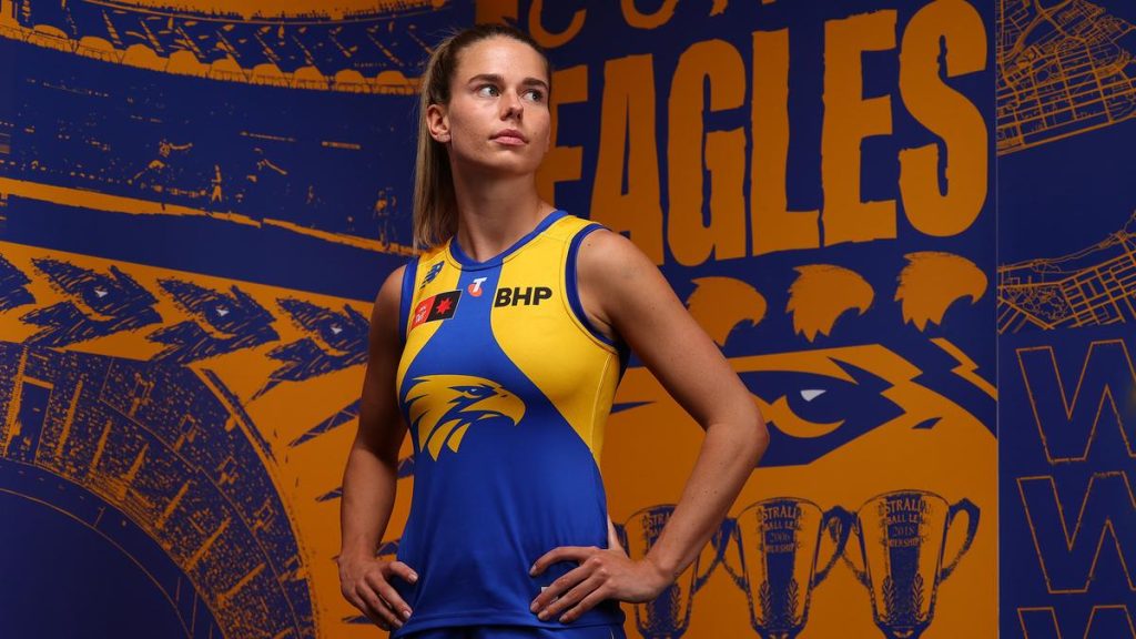 Ella Roberts: West Coast Eagles’ AFLW star voted by league’s captains as most likely to win Best & Fairest