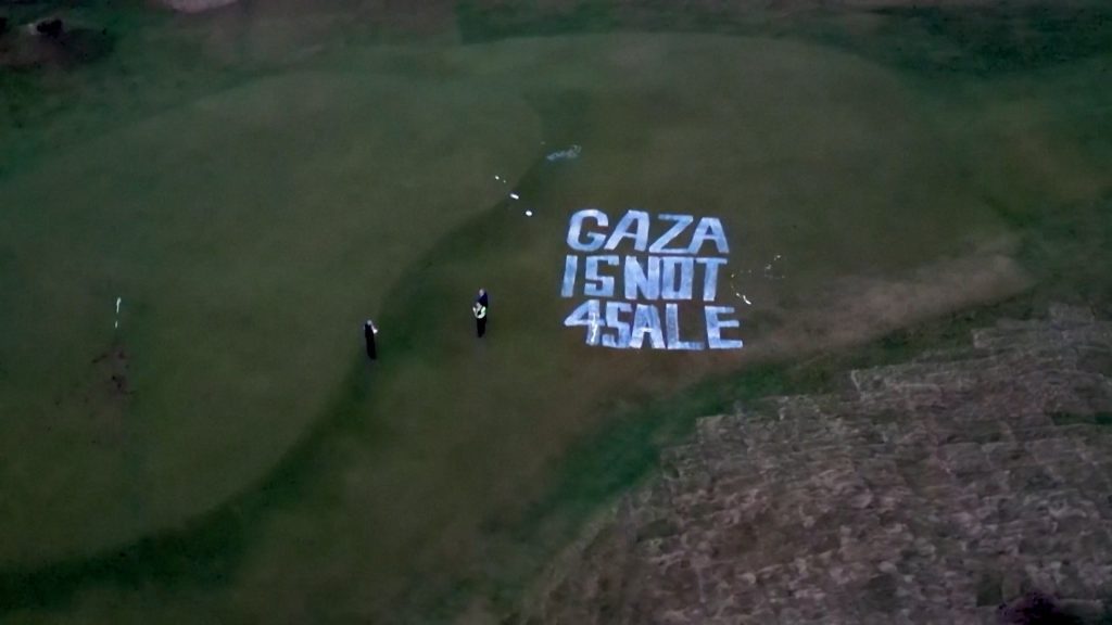 ‘Terrorist connection’ alleged in Trump’s Scotland golf course damage case | Israel-Palestine conflict