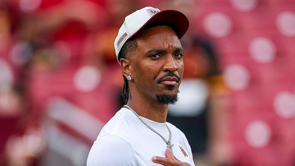 Commanders’ Jayden Daniels deflects question on LSU cease-and-desist letter after social media trolling wave
