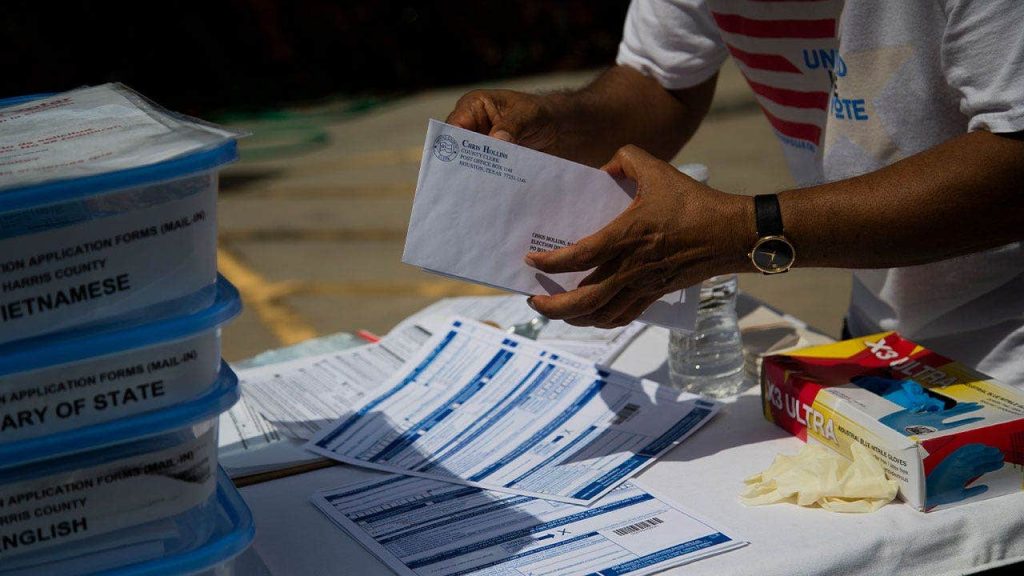 5th Circuit restores Texas election law with mail-in voting rules