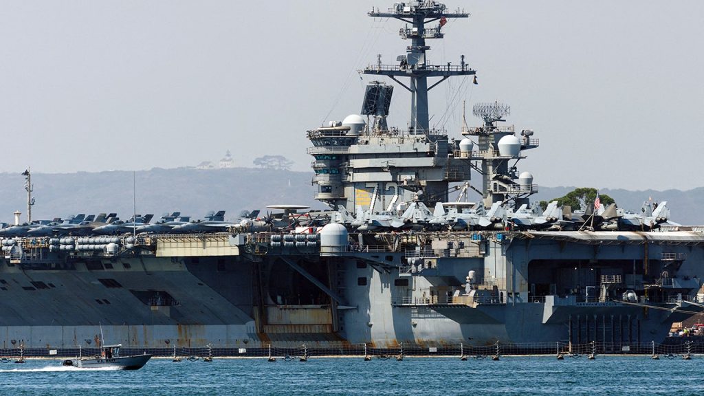 USS George Washington heads to Middle East as Pacific loses its sole carrier