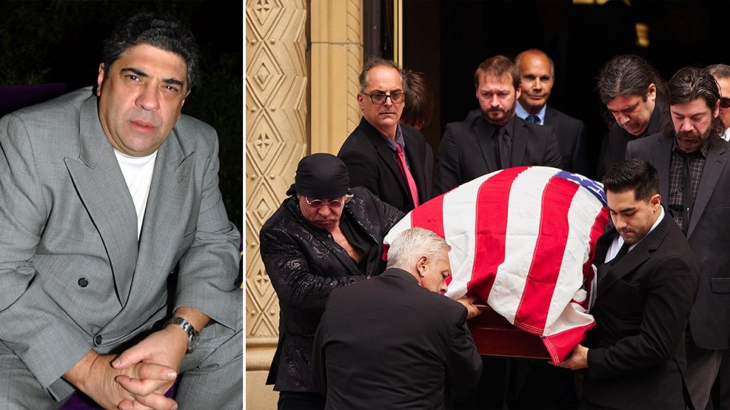 Vincent Pastore laid to rest, and Steven Van Zandt serves as pallbearer