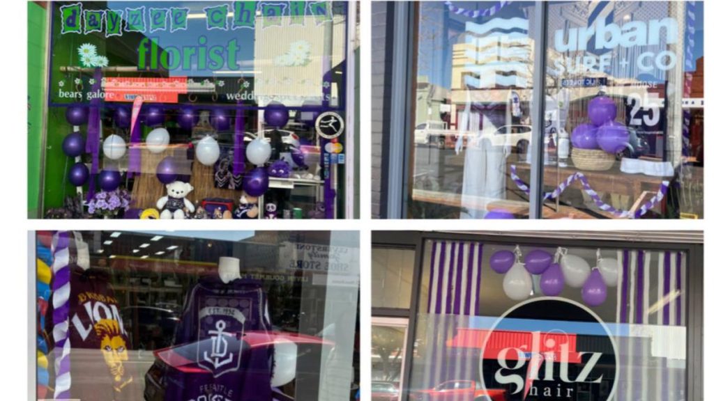 AFL Grand Final 2026: Hometown of Fremantle Dockers captain Alex Pearce turns purple much to father’s delight