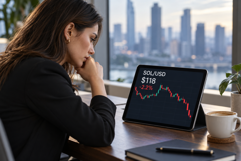 Solana cools after a 22% rally: $124 now decides what comes next for SOL