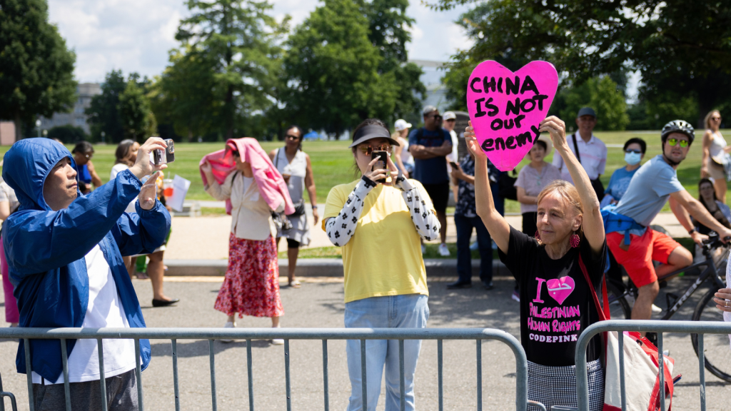 Trump-Xi talks shadowed by Singham-funded pro-China protest network
