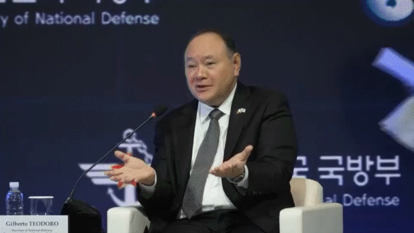 Philippines defense secretary Teodoro calls out China at Seoul forum