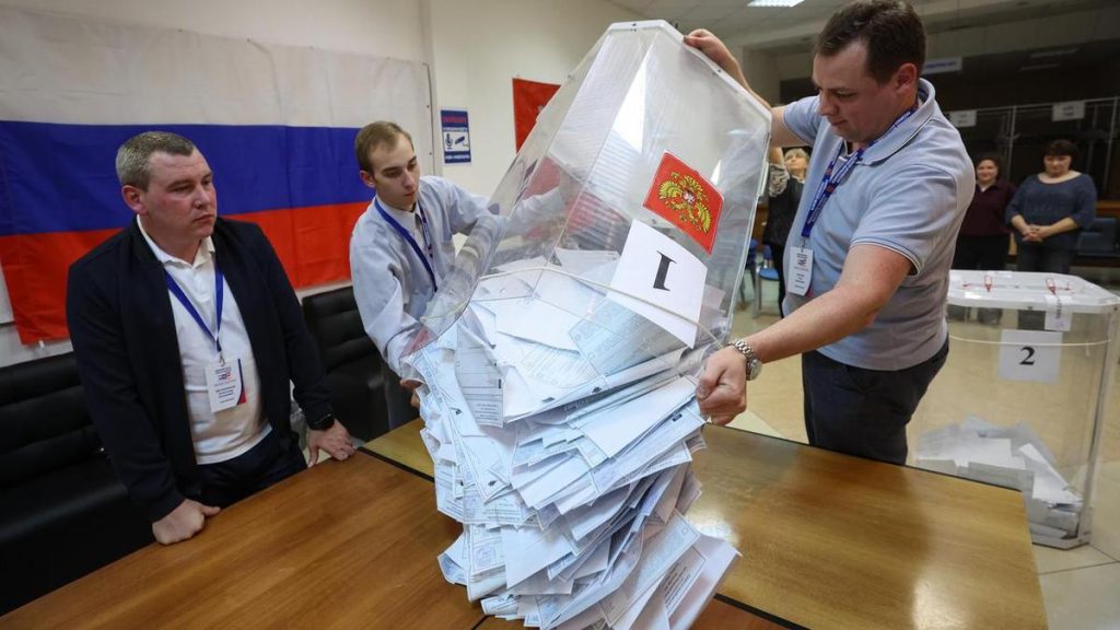 Putin's United Russia eyes parliamentary election win