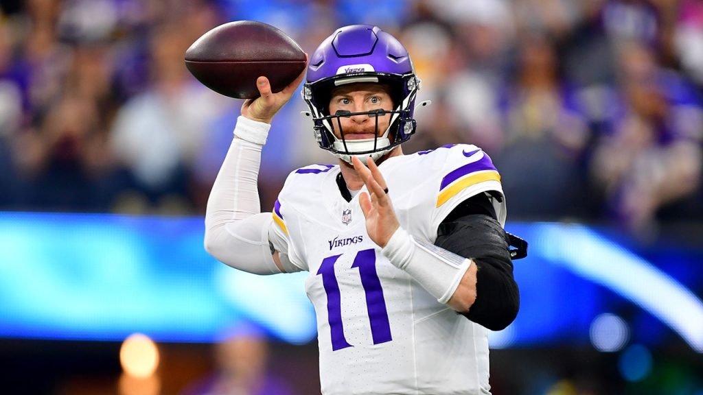 Kyler Murray out with concussion so door opens for Carson Wentz as Vikings’ new starter – perhaps for a while