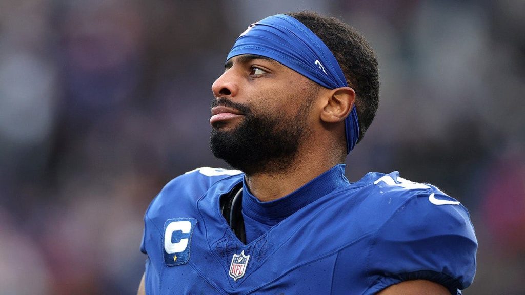 Giants shockingly release longest-tenured player Darius Slayton as John Harbaugh era begins