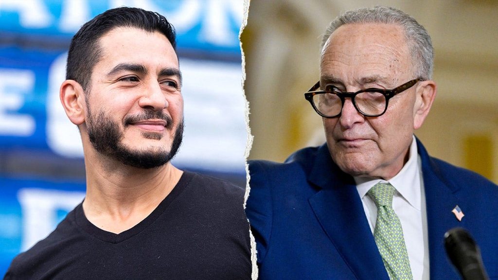 Abdul El-Sayed huddles with Senate Democrats ahead of Michigan race