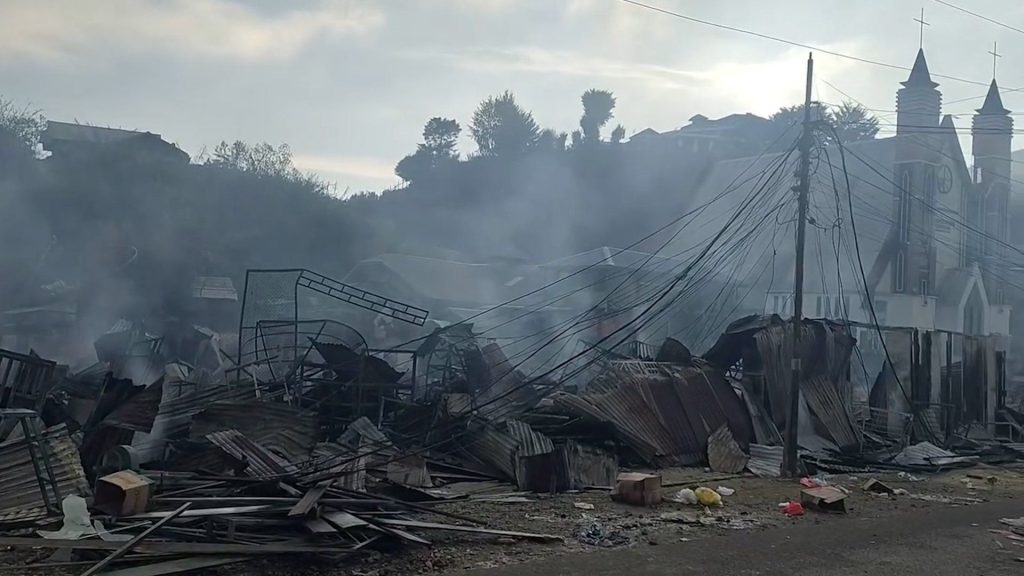 Six children among 11 people killed in Indonesian market fire | Newsfeed