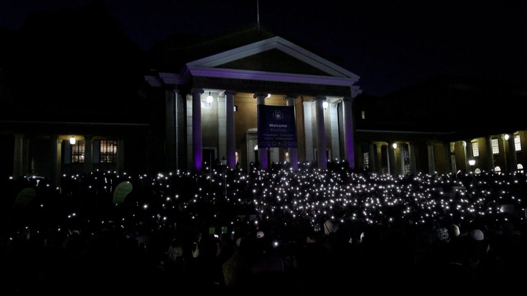 South Africans voice their anger as hundreds hold femicide vigil | Women’s Rights