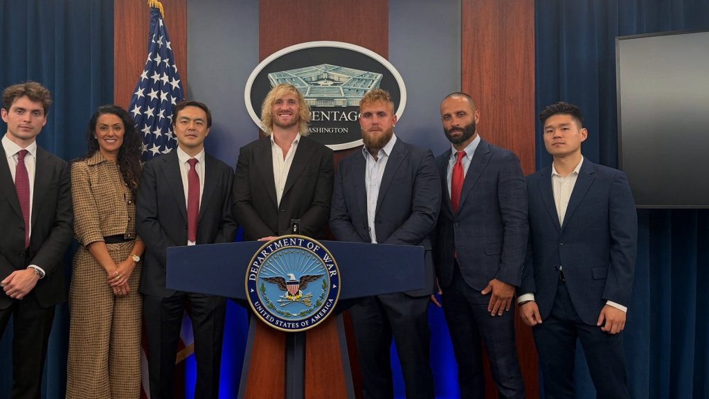 Influencers Jake and Logan Paul visit the Pentagon | Social Media
