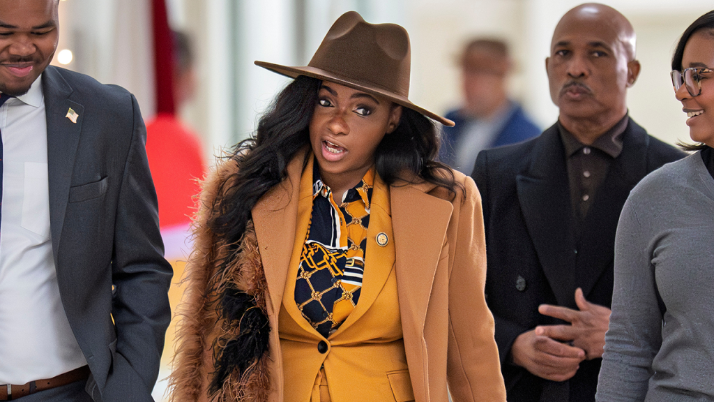 Jasmine Crockett faces backlash for honoring Chris Brown in Congress
