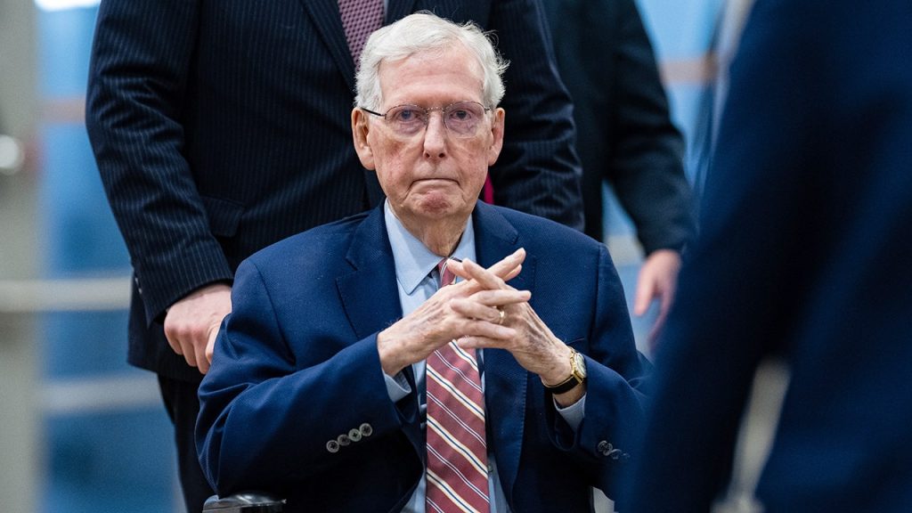 Mitch McConnell returns to Senate to vote after months-long absence
