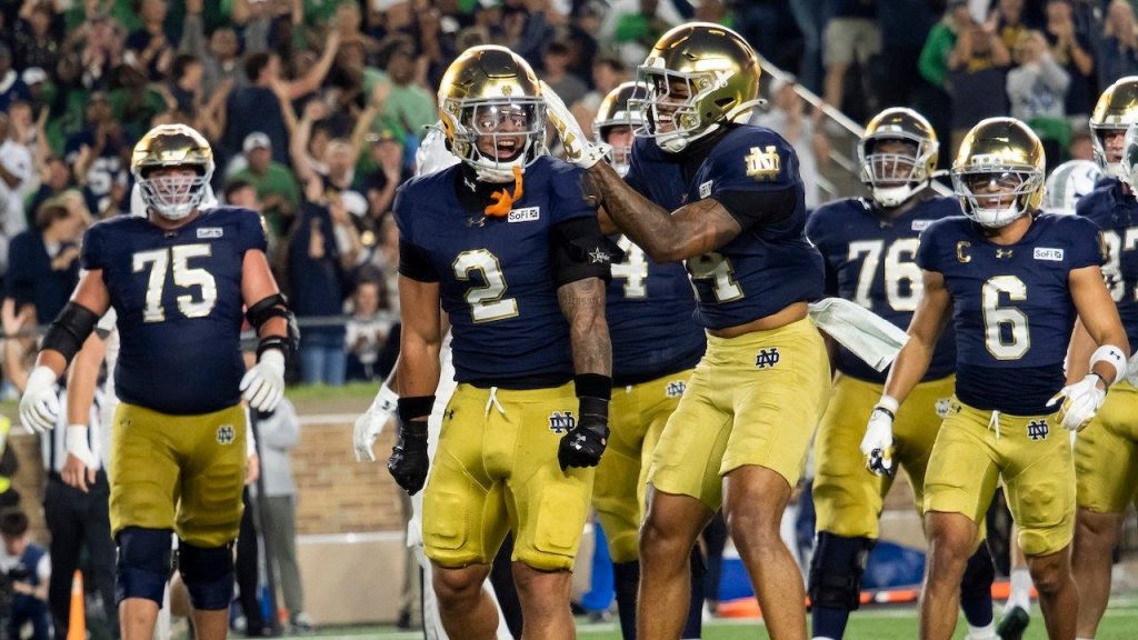 Notre Dame football holds Michigan State to 167 total yards in 27-10 home victory